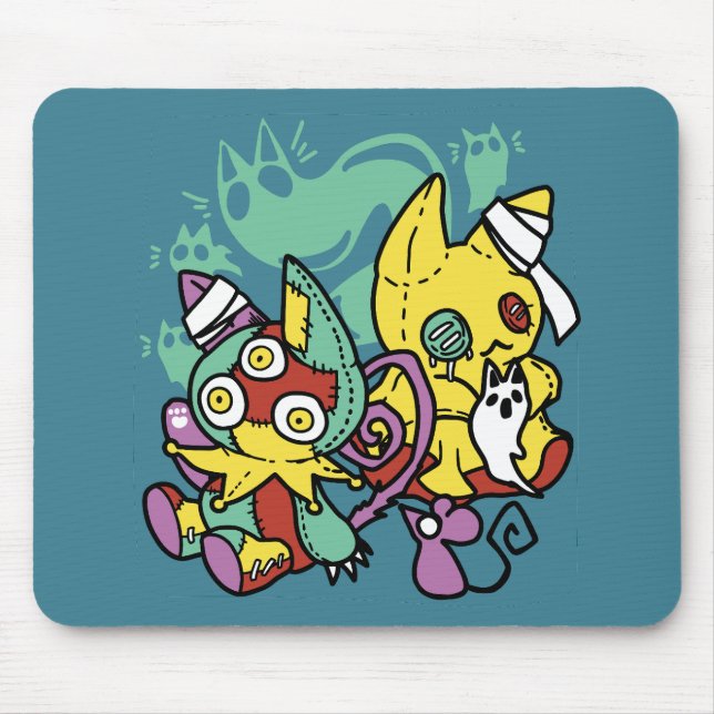 Paw-sitively Frightful | Monstrous Cats Halloween  Musmatta (Framsidan)