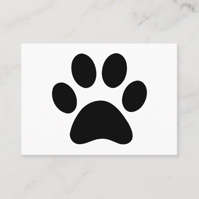PAW-SKRIV VISITKORT (Framsida)