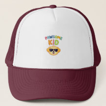 Paw-som Kid Söt Hund T-Shirt för Pojkar och Flicko