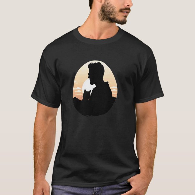 Paw-some Kattpappa Fars dag-design - Present till  T Shirt (Framsida)