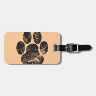 Paw-utskrift Bagagebricka