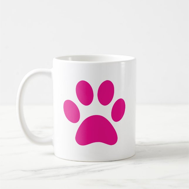 Paw-utskrift Kaffemugg (Vänster)