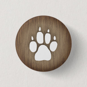 Paw-utskrift Knapp