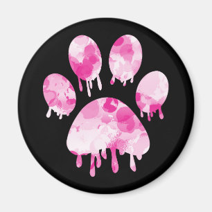 Paw-utskrift Magnet