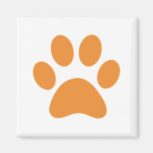 Paw-utskrift Magnet