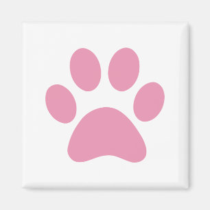 Paw-utskrift magnet