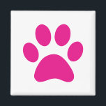 Paw-utskrift Magnet<br><div class="desc">Tass,  tryck,  hund,  katt,  sällskapsdjur,  marionett,  kattunge,  sympati,  keepsaké,  hågkomst</div>
