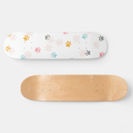 Paw-utskrift Mini Skateboard Bräda 18,5 Cm