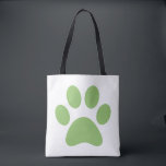Paw-utskrift Tygkasse<br><div class="desc">Roligt Paw Skriv ut design för djur älskare!</div>