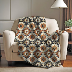 Pawarde Mesa Aztec Fleece Blanket
