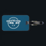 Pawcatuck River Connecticut Rhode island Kayaking Bagagebricka<br><div class="desc">Pawcatuck-floden har officiellt utsetts till Vild för partnerskap och Scenen-floden. Det 300-hjullåsningsområde som gräns Rhode island och Connecticut är avsett för omfattar sju stora floder samt oräkneliga sjöar,  våtmarker och mindre vattendrag.</div>