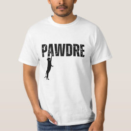 Pawdre Funny Cat Pappa T Shirt