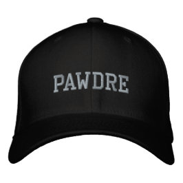 Pawdre Hund Pappa New Hundägare Gift Broderad Keps