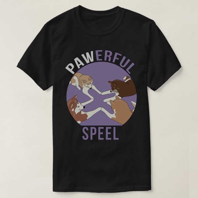 PAWerful Speel T Shirt (Design framsida)