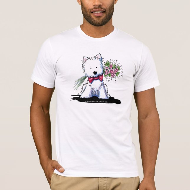 Pawfect Westie T-shirt (Framsida)