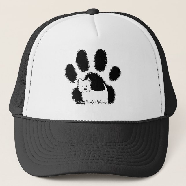 Pawfect Westie Truckerkeps (Framsida)