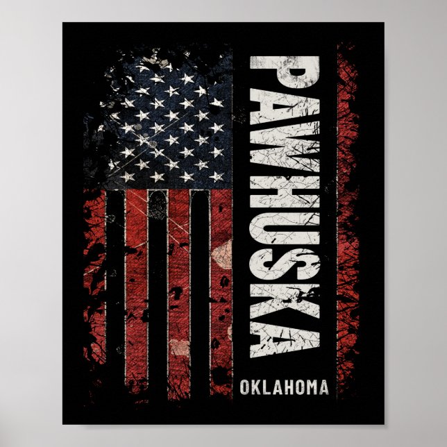 Pawhuska Oklahoma Poster (Framsidan)