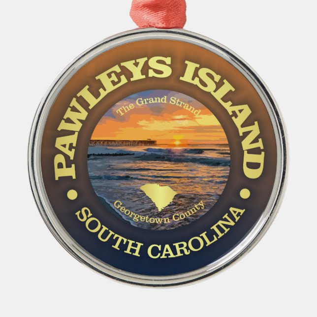 Pawleys Island (C) Julgransprydnad Metall (Framsidan)