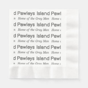 Pawleys Island Grått Man Pappersservett