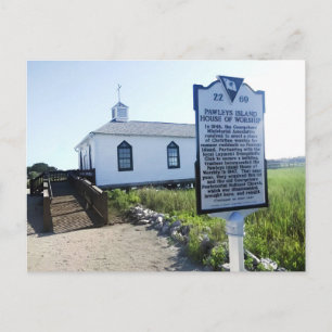 Pawleys Island, SC Community Chapel Vykort