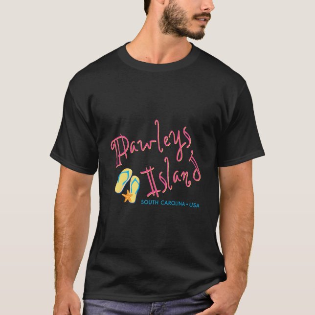 Pawleys Island South Carolina T Shirt (Framsida)