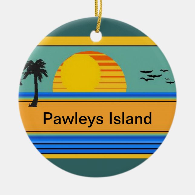 Pawleys ö, SC Julgransprydnad Keramik (Framsidan)