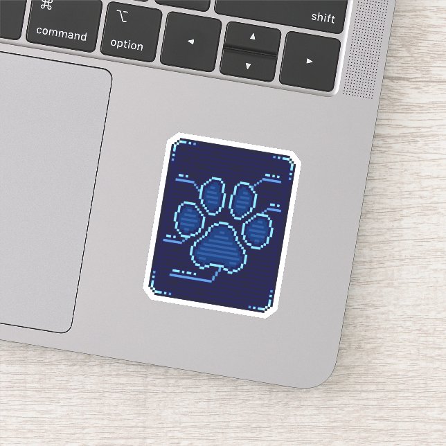 Pawlock Klistermärken (Detalj)