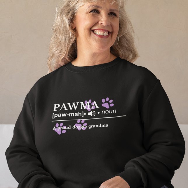 Pawma - Anpassade Definition - Doggie Grandma T Shirt (Skapare uppladdad)