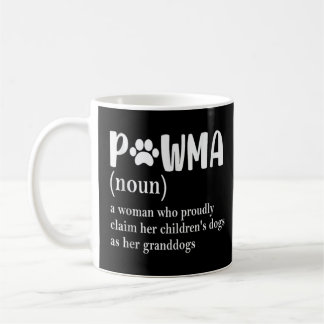 Pawma Definition Mamma Grandma Moster Hundälskare  Kaffemugg