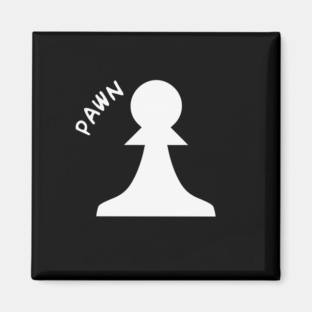 Pawn Chess Biet Magnet (Framsidan)