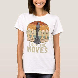 Pawn Kung Chess Figur Chessmen Gift Chess T Shirt