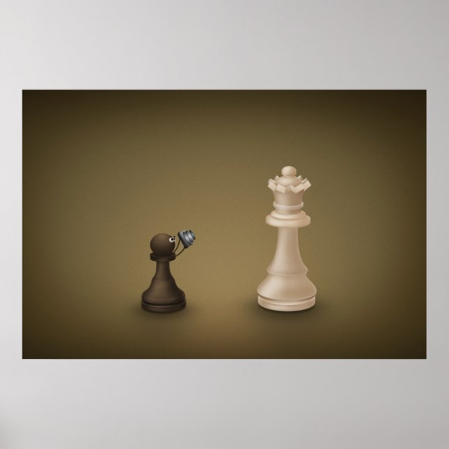 Pawn tar Queen Poster (Framsidan)