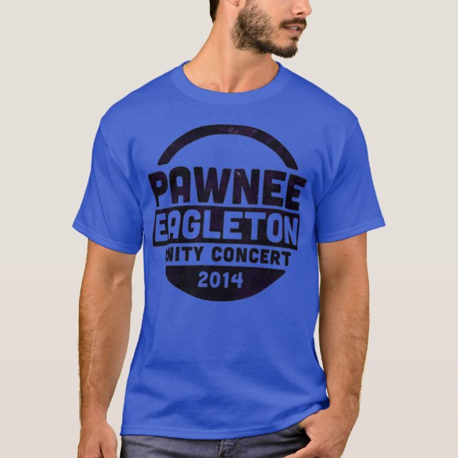Pawnee Eagleton Unity Concert T Shirt (Framsida)