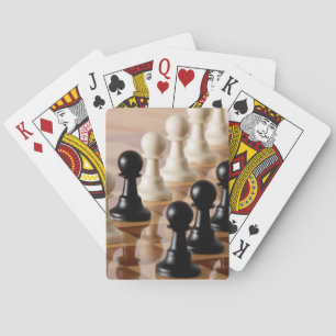 Pawns in Chess Board Casinokort