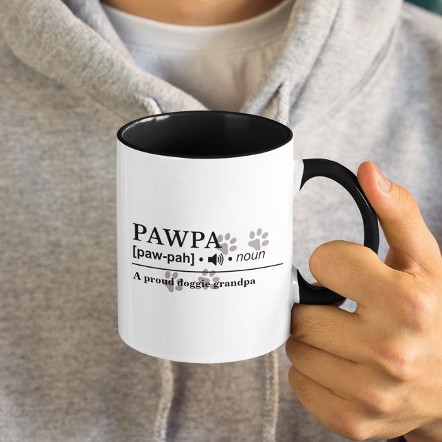 Pawpa Customized Hund älskare Mugg (Skapare uppladdad)