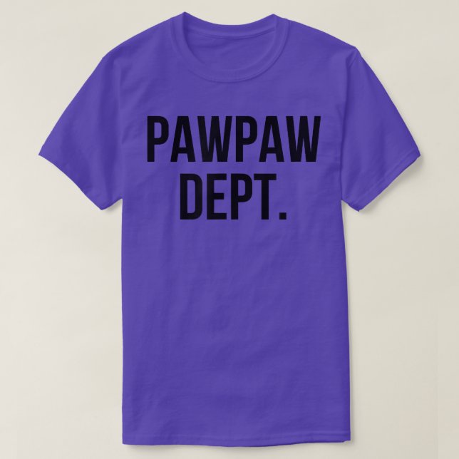 PawPaw-avsnitt T Shirt (Design framsida)
