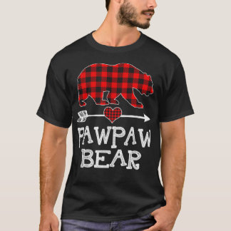 Pawpaw Bear Jul Pajama Red Play Buffalo Fam T Shirt