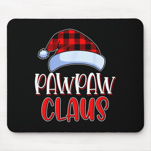 Pawpaw Claus Santa Family Matching Christmas Pajam Musmatta (Framsidan)
