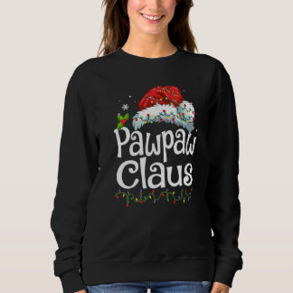Pawpaw Claus Santa Hatt Jul Pyjamas Familj Matta T Shirt