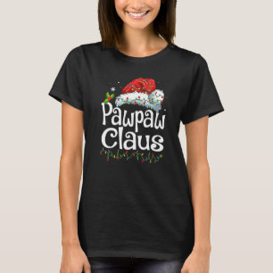 Pawpaw Claus Santa mössa jul pyjamas familj matta T Shirt