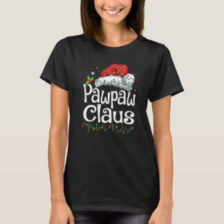 Pawpaw Claus Santa mössa jul pyjamas familj matta T Shirt