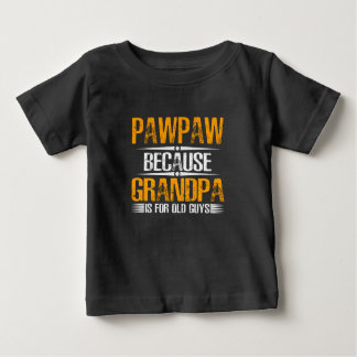 Pawpaw för morfar för gamla killar t shirt