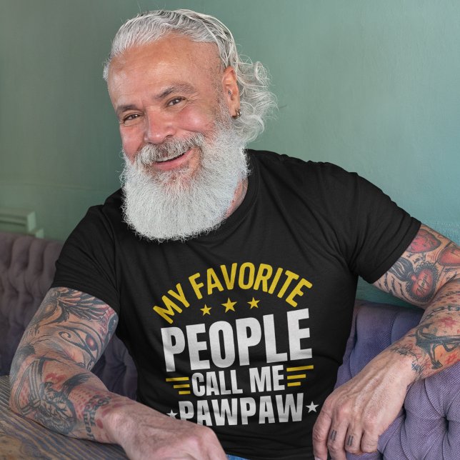 PawPaw Grandpa Father's Day Funny Gift T Shirt (Skapare uppladdad)