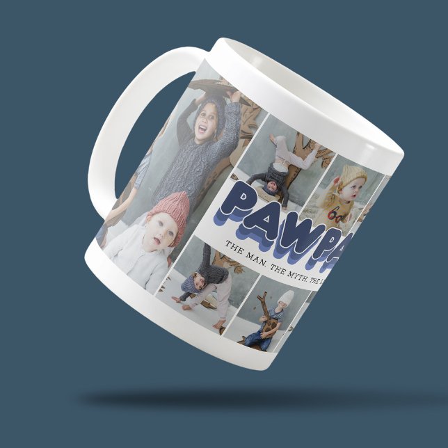 Pawpaw Man Myth Legend Photo Collage Coffee Mugg (Skapare uppladdad)