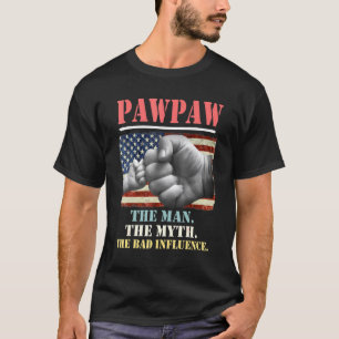 Pawpaw mannen myth, det dåliga inflytandet amerika t shirt