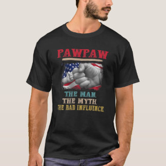 Pawpaw människan, myth the bad Influence Flagga Tj T Shirt