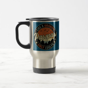 Pawpaw som en "Grandpa Only Cooler Vintage Retro" Resemugg