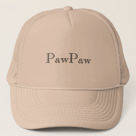 "PawPaw" truckerkeps