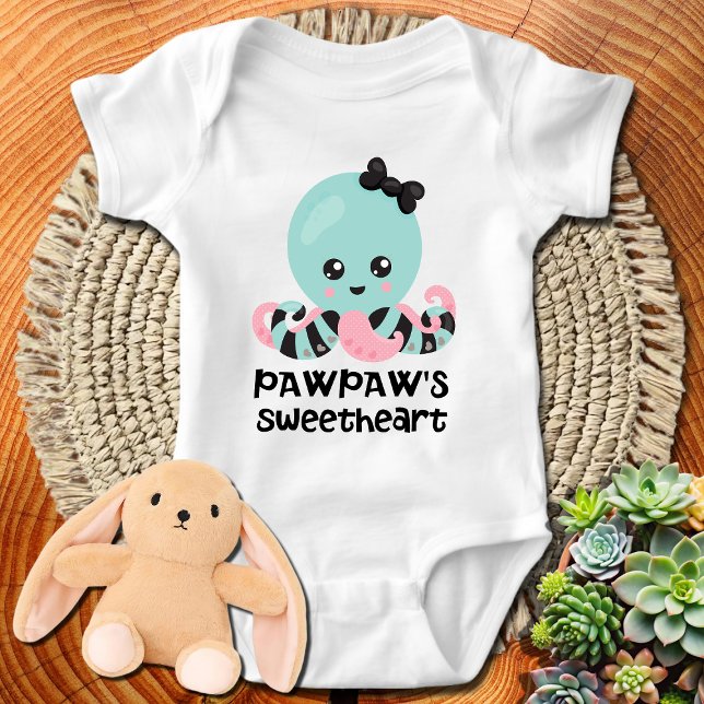 Pawpaws älskling Kawaii Octopus T Shirt (Skapare uppladdad)