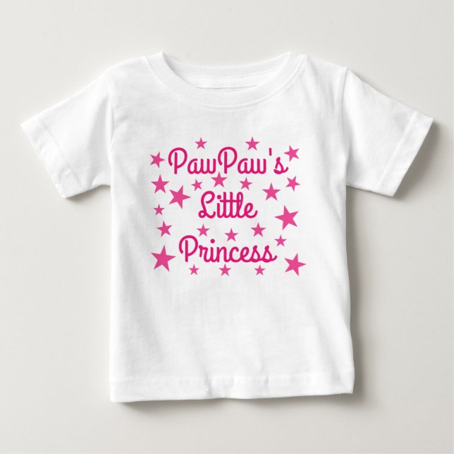 PawPaws lilla prinsessa T-shirt (Framsida)